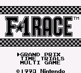 F-1 Race (World)